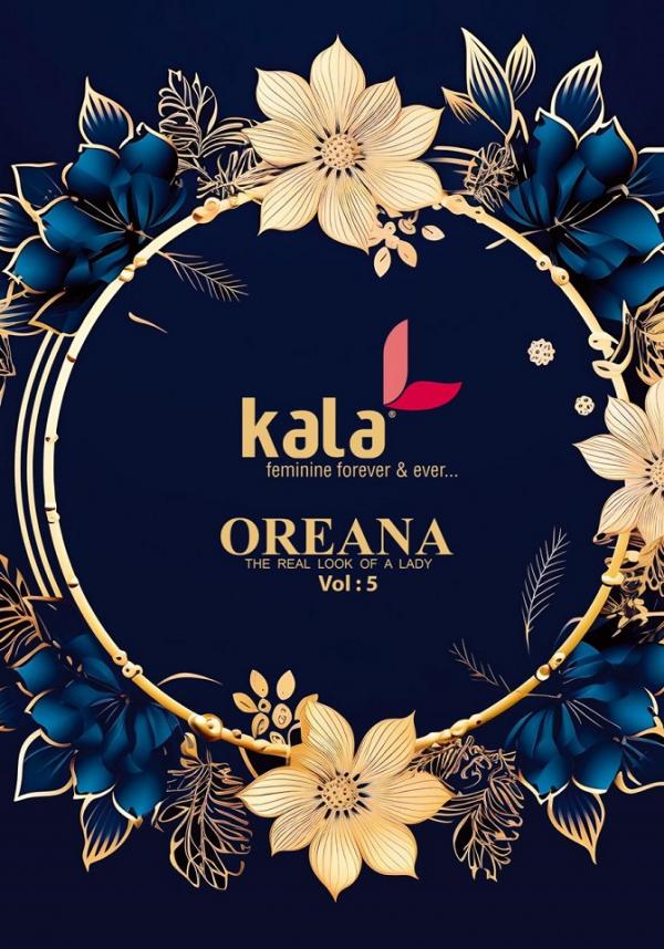 Kala Oreana Vol 5 Premium Cotton Designer Dress Material